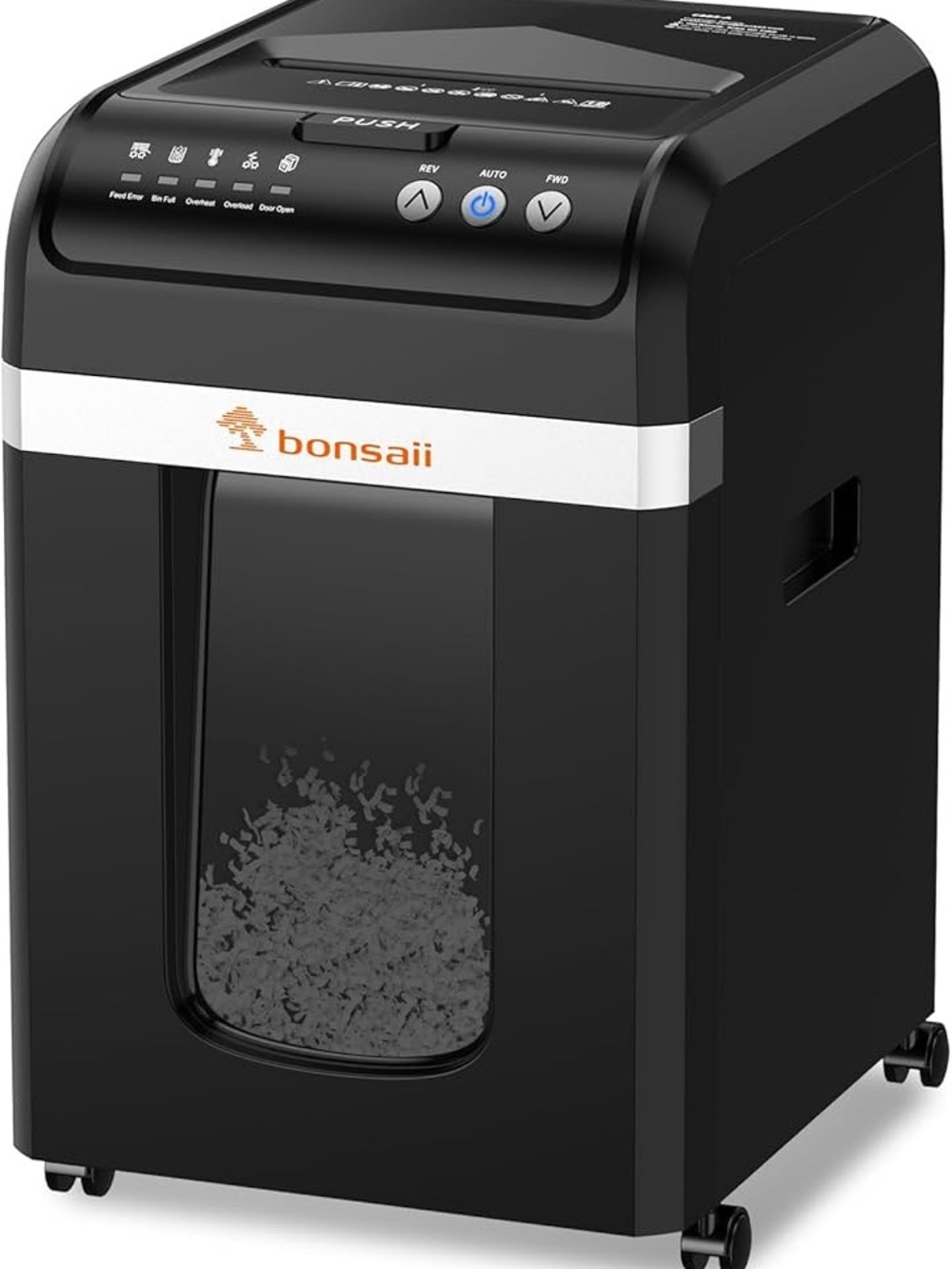 Bonsaii Home Office Paper Shredder - Cross-Cut Security
